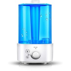 Hassol Portable Ultrasonic Humidifier for Home Use – Efficient, Whisper-Quiet, with Adjustable Mist and Energy-Saving Design